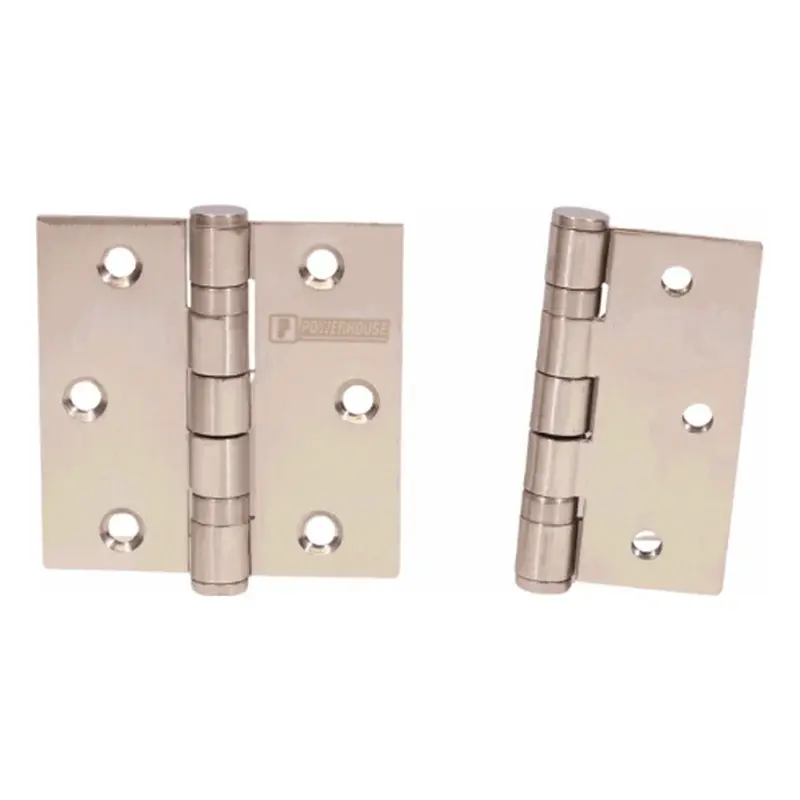 Powerhouse Stainless 304 2-Ball Bearing Hinges (ANSI Grade) 3.5" x 3.5" (3.0mm)