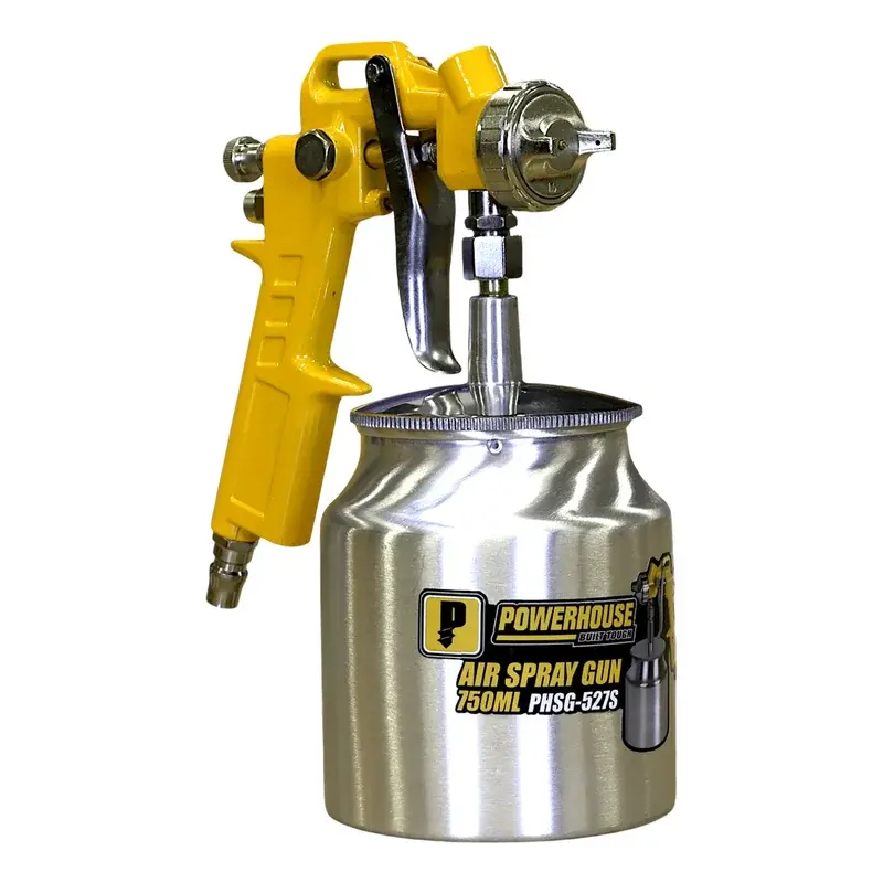 Powerhouse Suction Type Air Spray Gun with 750ML Cup
