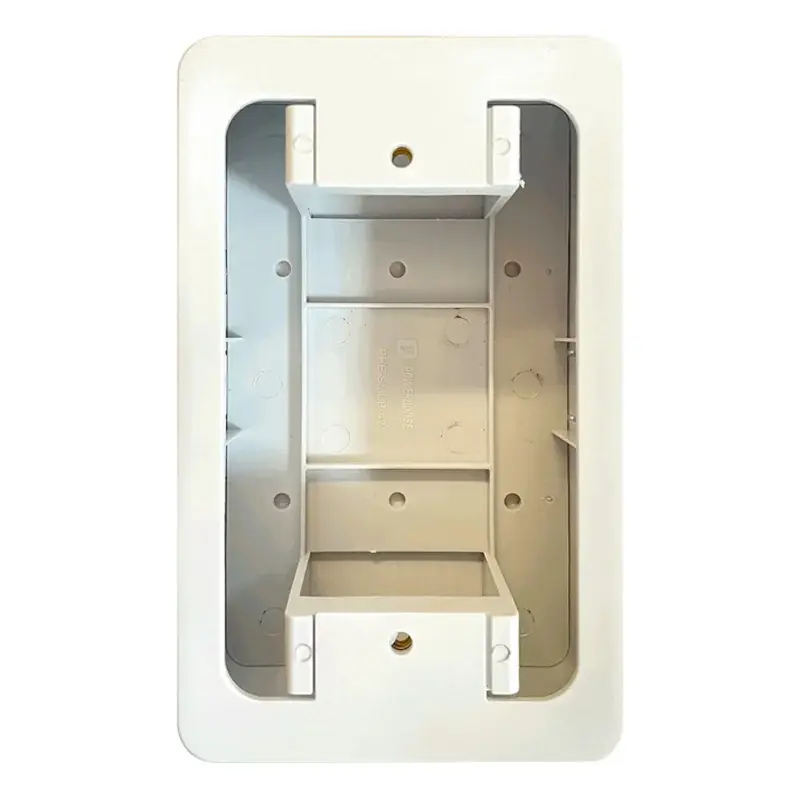 Powerhouse Surface Mounted Utility Box White