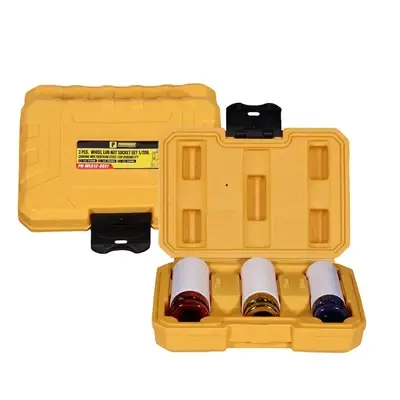 Powerhouse 3 Pcs 1/2 Drive Wheel Lug Nut Set