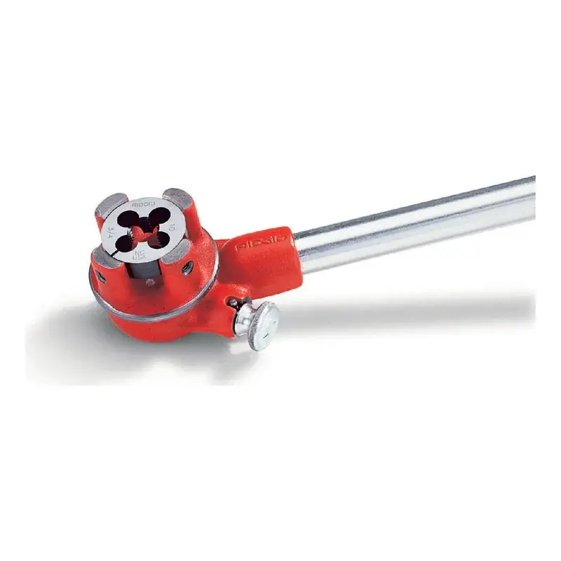 Ridgid 00-RB Bolt Threader Set 1/4"-1" without 16th Sizes (7 Heads, Ratchet & Handle)