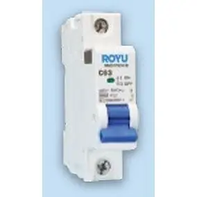 Royu MCB DIN Rail 1P 50A 6kA