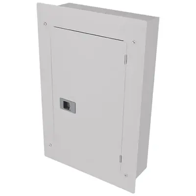 Royu All-Metal Panel Box Flush-Mounted Plug-In 1 Main + 9 Branches (10 Breakers)
