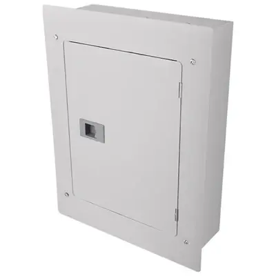 Royu All-Metal Panel Box Flush-Mounted Plug-In 1 Main + 7 Branches (8 Breakers)