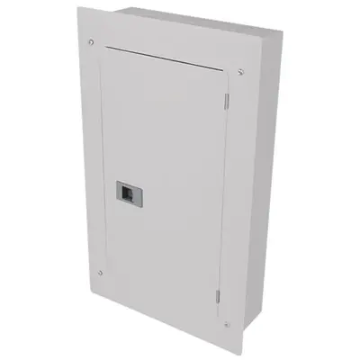 Royu All-Metal Panel Box Flush-Mounted Plug-In 1 Main + 11 Branches (12 Breakers)
