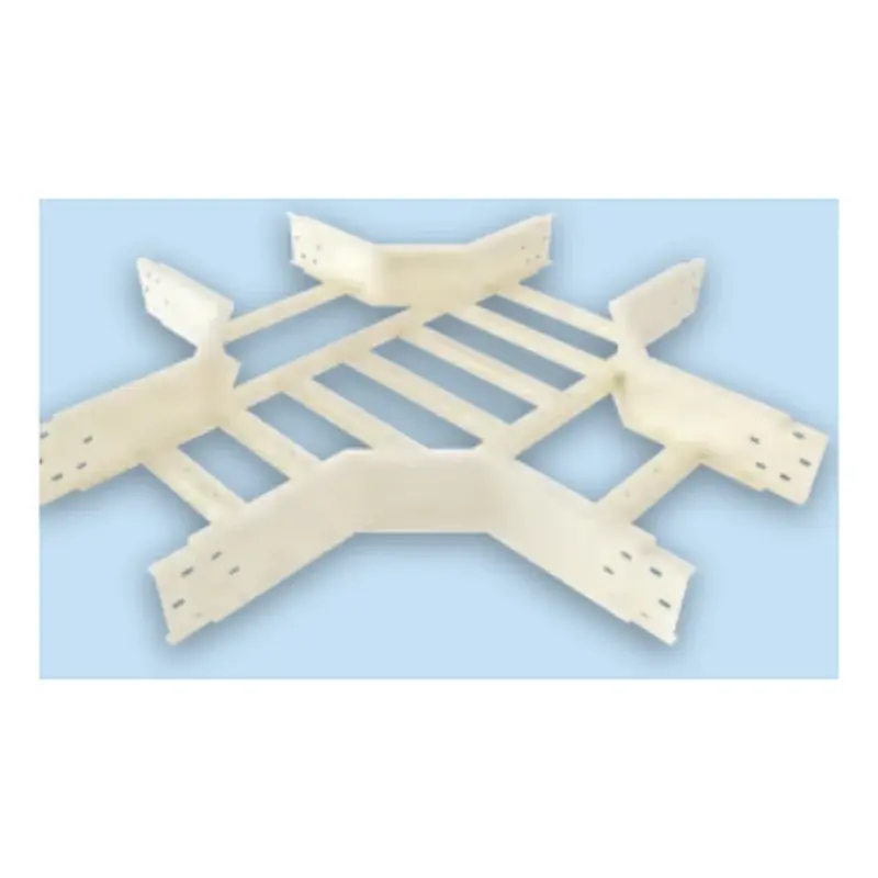 Royu Cable Ladder Horizontal Cross 500mm Wide x 100mm 1.2mm