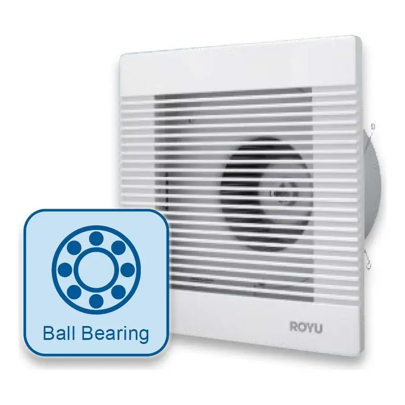 Royu Ceiling Mounted Exhaust Fan Ball Bearing 10" 25W