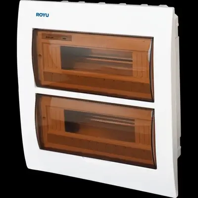 Royu Thermoplastic Distribution Box Flush-Mounted 24 Modules