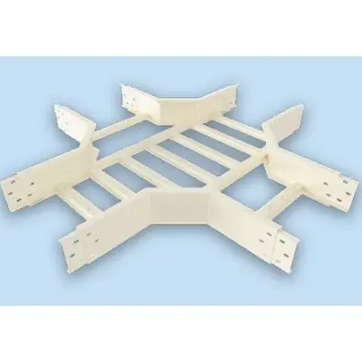 Royu Cable Ladder Horizontal Cross 400mm Wide x 100mm 1.2mm