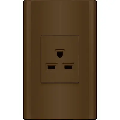 Royu Plano 1 Gang Aircon Outlet Set 20A White