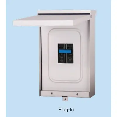Royu NEMA 3R Breaker Enclosure Plug-In with 60A Breaker Set