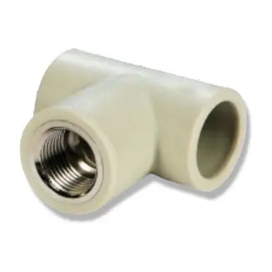 Royu PP-R Female Threaded Tee 32mm x 1/2"