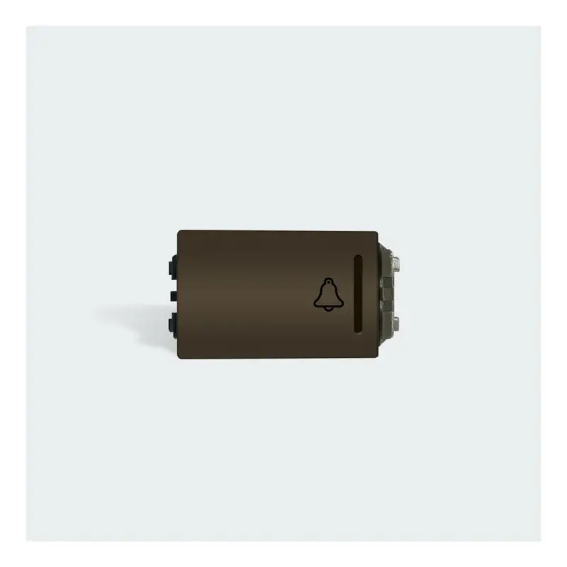 Royu Plano Doorbell Switch 16A Dark Wood
