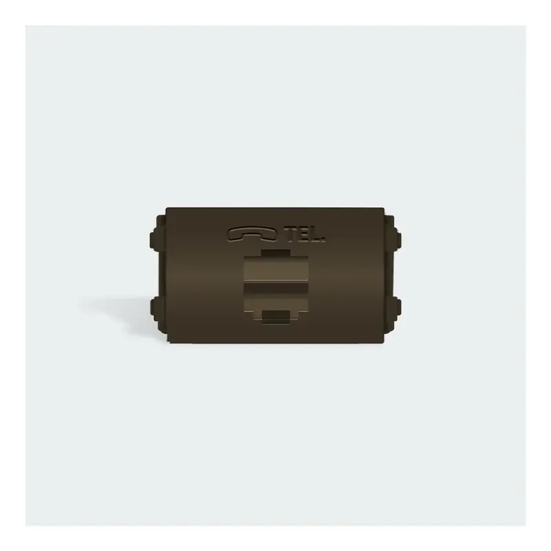 Royu Plano Telephone Jack Dark Wood