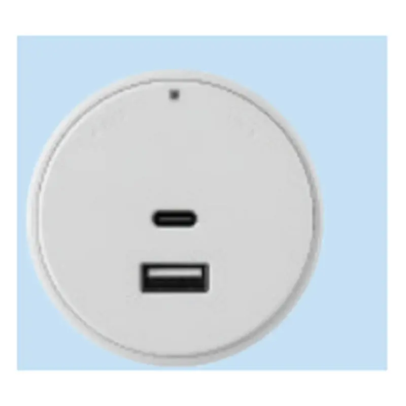 Royu Power Track Adapter 12W Type-C & USB-A Ports Black