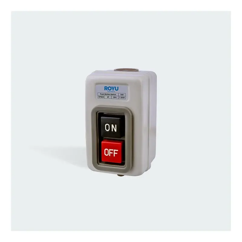 Royu Push Button Switch 3P 15A 380V