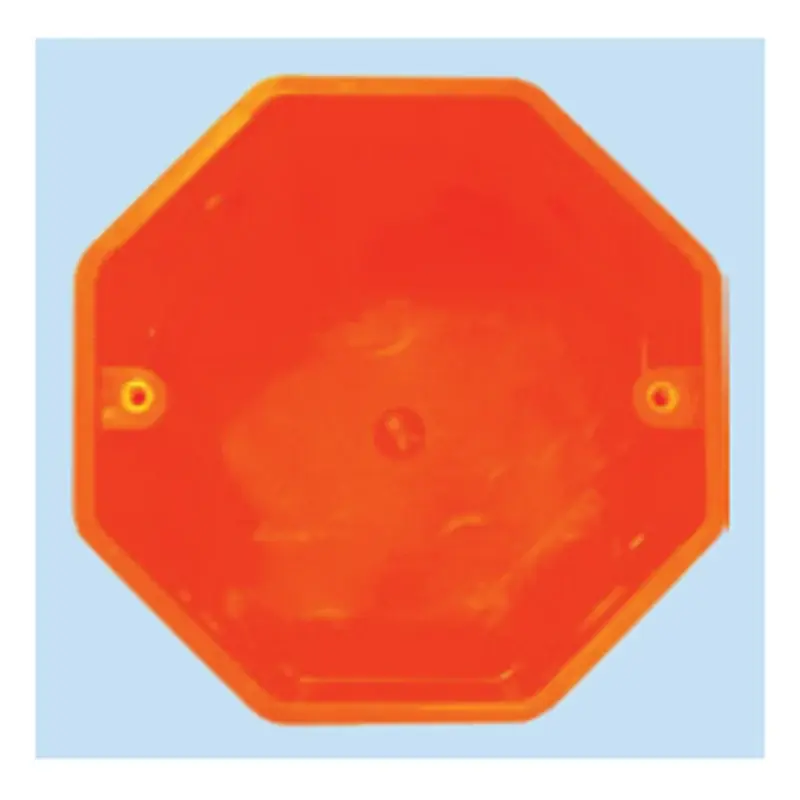 Royu PVC Junction Box Heavy Duty Orange