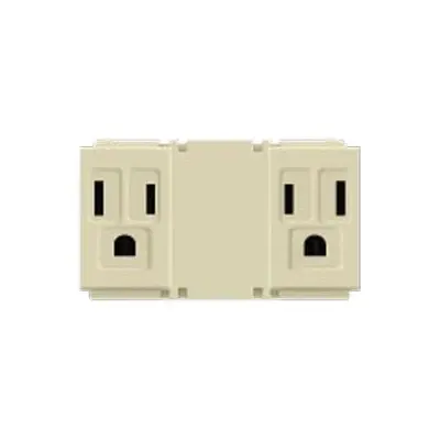 Royu Classic Series Duplex Flat Pin Outlet with Ground 16A