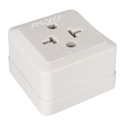 Royu Surface Tandem Outlet 20A White