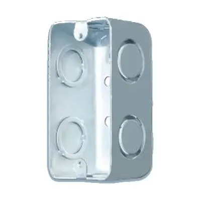 Royu Steel Utility Box Deep GA18 4 x 2-1/8 x 2-1/8" 1.0mm