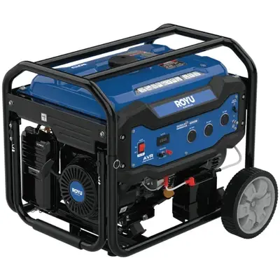 Royu Open Frame Gasoline Generator 8500W Rated 459cc