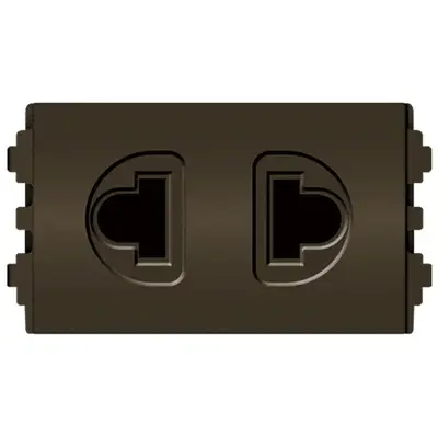 Royu Plano Universal Outlet 15A Dark Gray