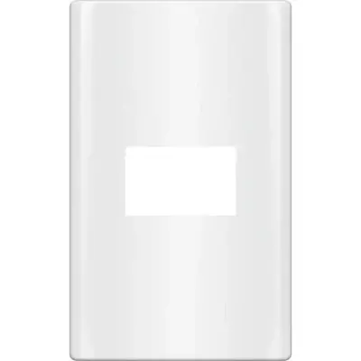 Royu Plano 1 Gang Plate White