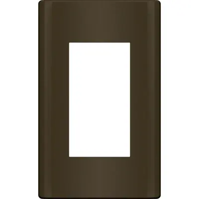 Royu Plano 3 Gang Plate Dark Gray