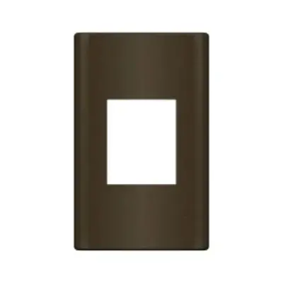 Royu Plano 1 Gang Plate for International/Tandem Outlet White