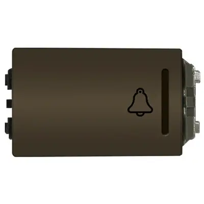 Royu Plano Doorbell Switch 16A Dark Gray