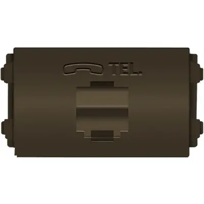 Royu Plano Telephone Jack Dark Gray