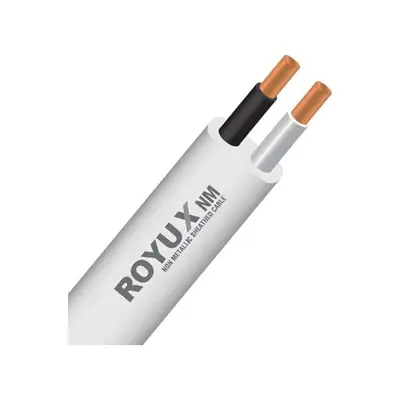Royu RoyuX NM Non-Metallic Sheathed Cable 12 AWG 2.0mm 2C 75 m Box