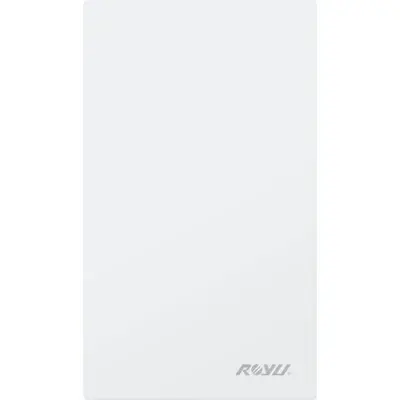 Royu Wide Series Blank Plate White