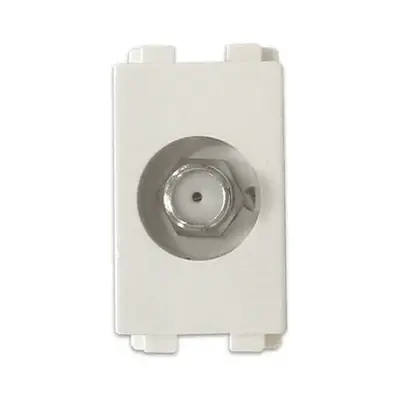 Royu Wide Series Cable TV Socket White