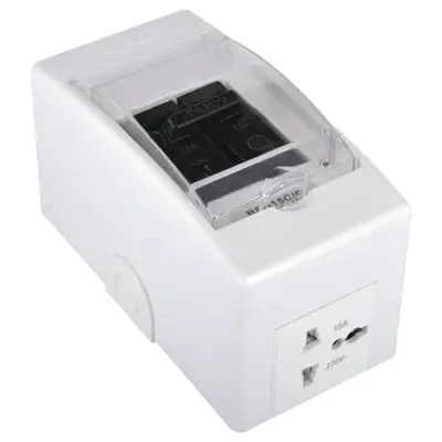 Royu Safety Breaker with Cover & Outlet 2P 20A