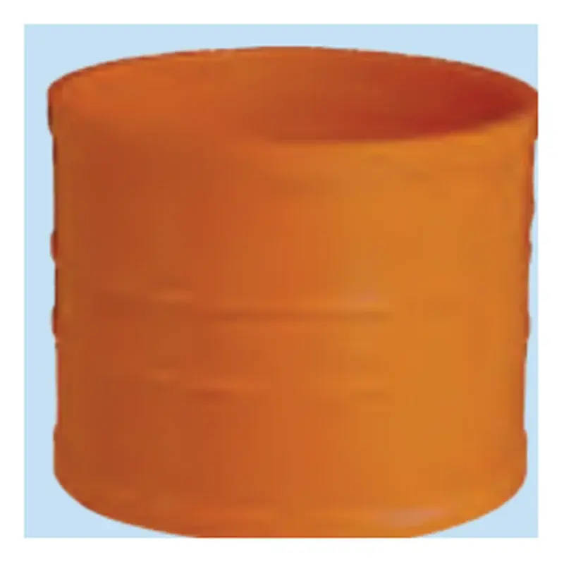 Royu uPVC Sanitary Coupling 4" Orange