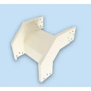 Royu Solid Bottom Cable Tray Vertical Elbow 100mm Wide x 100mm 1.2mm