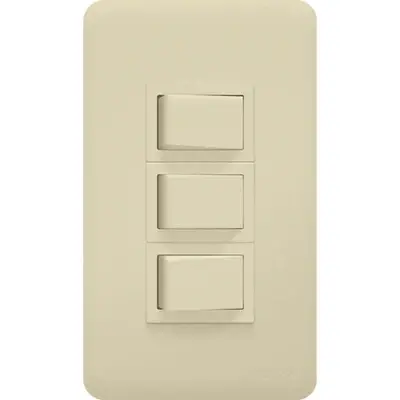 Royu Classic Series 3 Gang Switch Set 10A