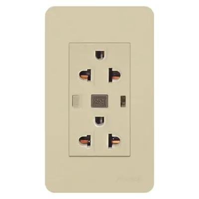 Royu Classic Series Duplex GFCI Outlet Set 20A