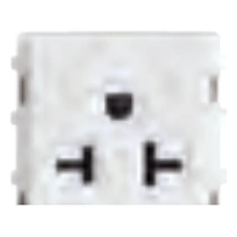 Royu Wide Series Tandem Outlet 20A White