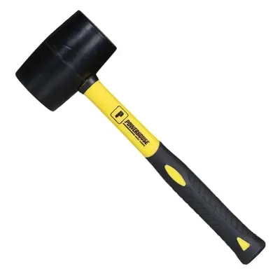 Powerhouse Rubber Mallet w/ Fiberglass Handle 16oz