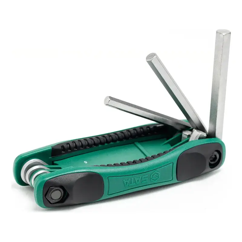 SATA Metric Hex Key Fold-Up Set 8 Pcs (1.5-8mm)