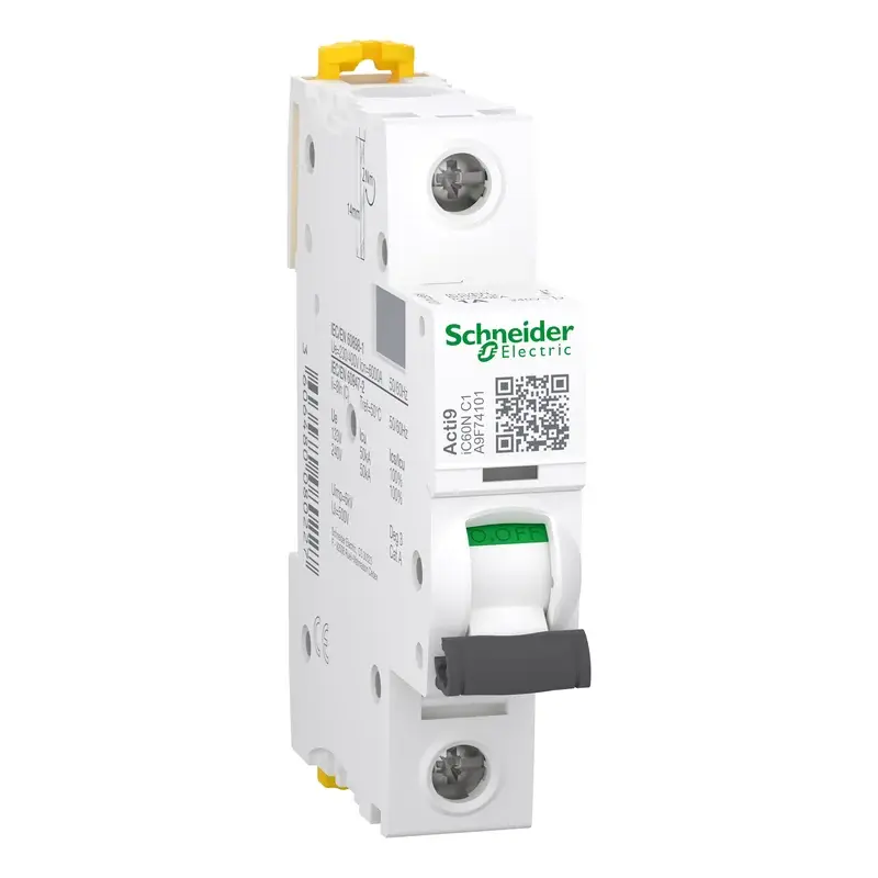 Schneider Electric Acti9 A9F74 Miniature Circuit Breaker 3P 1A