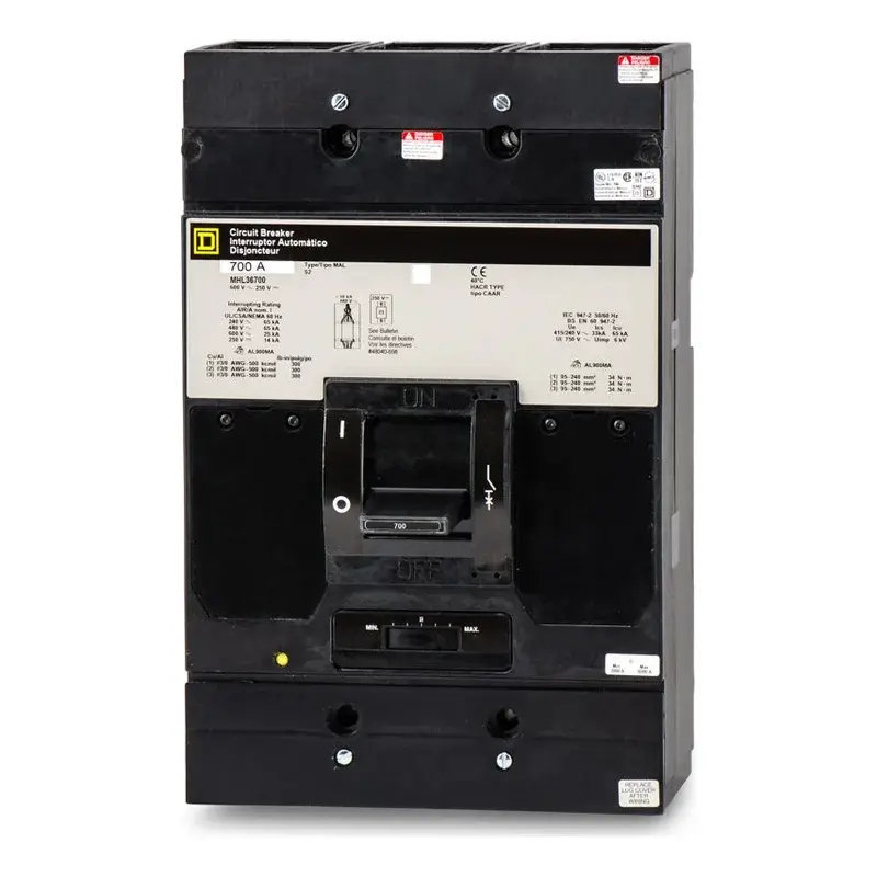Schneider Electric MHL361000 Molded Case Circuit Breaker 3P 1000A
