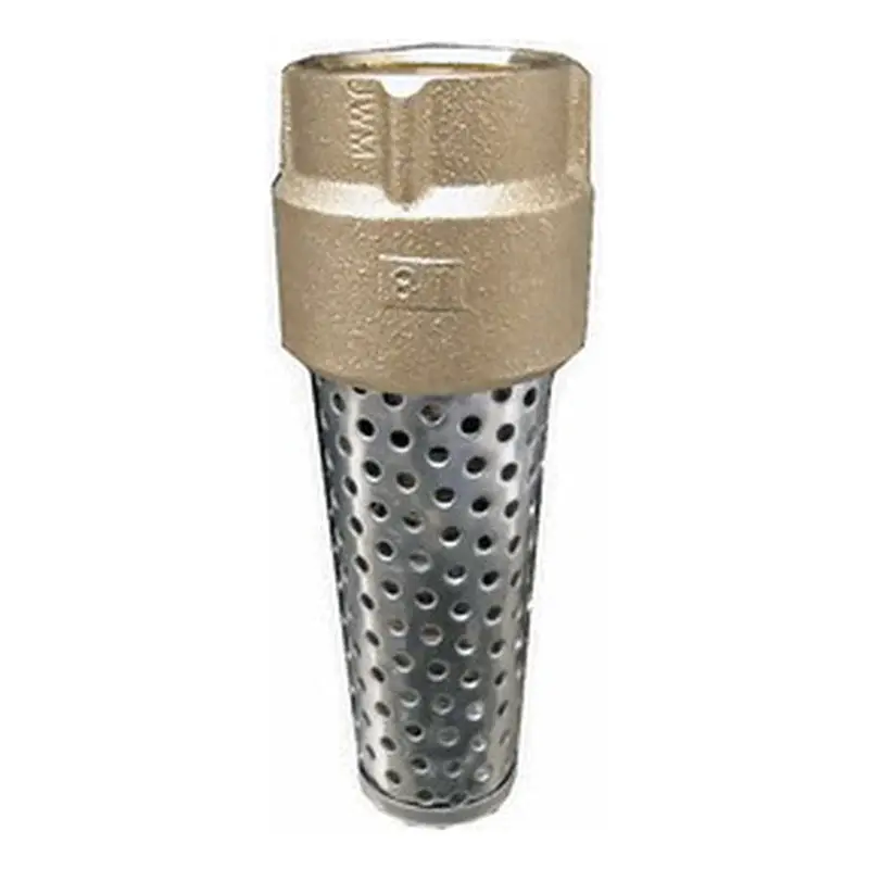 Simmons Silicon Bronze Foot Valve 1"