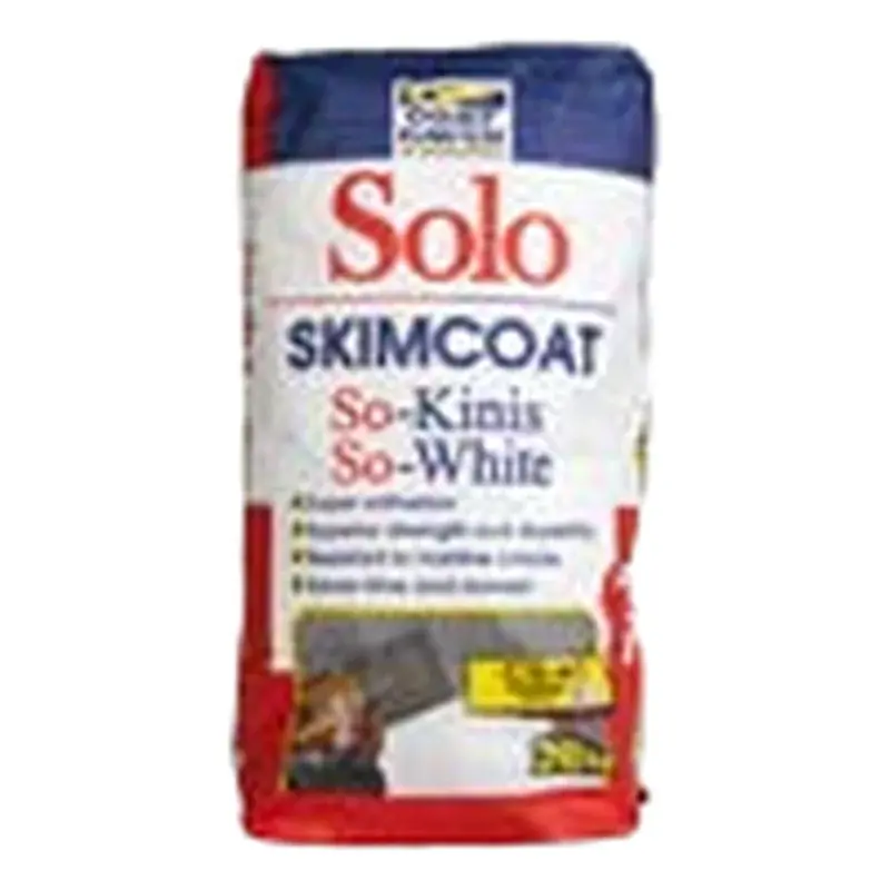 Solo Skimcoat Superfine White Powder 20kg Bag