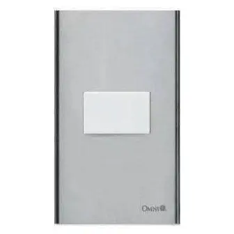 Omni Wide Series 1-Way Switch in Stainless Plate 16A
