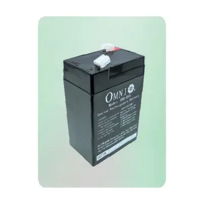 Omni Sealed Lead Acid Battery 6V 4Ah (Blister Pack)