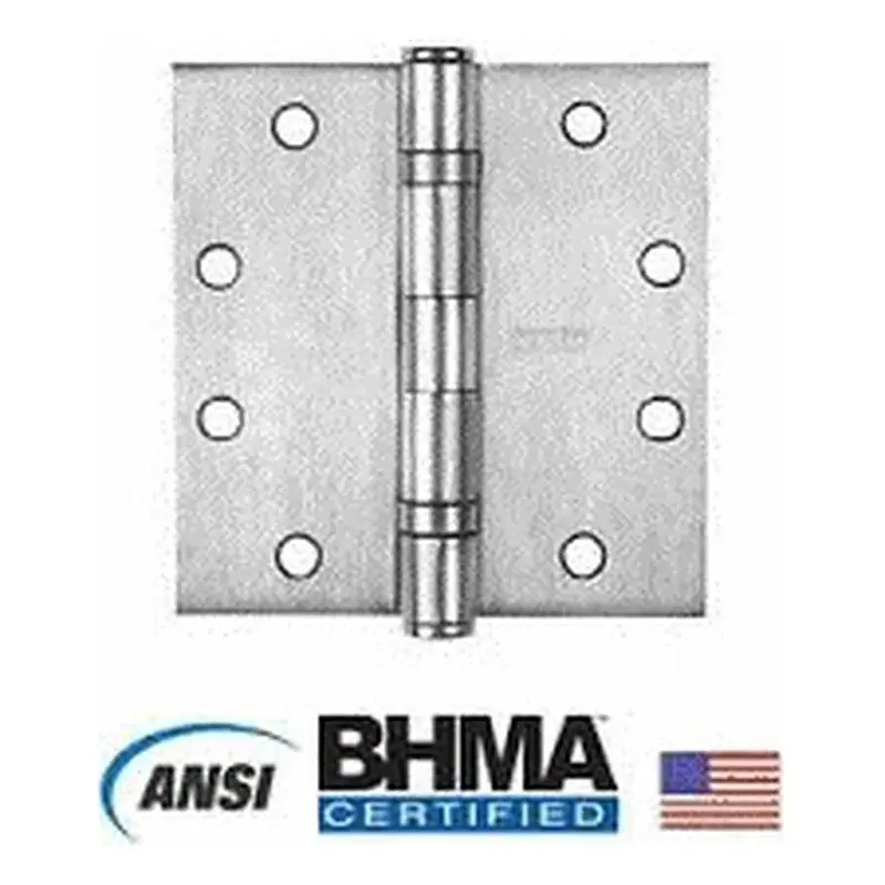 Stanley 2-Ball Bearing Hinges ANSI Grade (FBB179) 3.5 x 3.5 w/ 3.1mm Thickness US26D