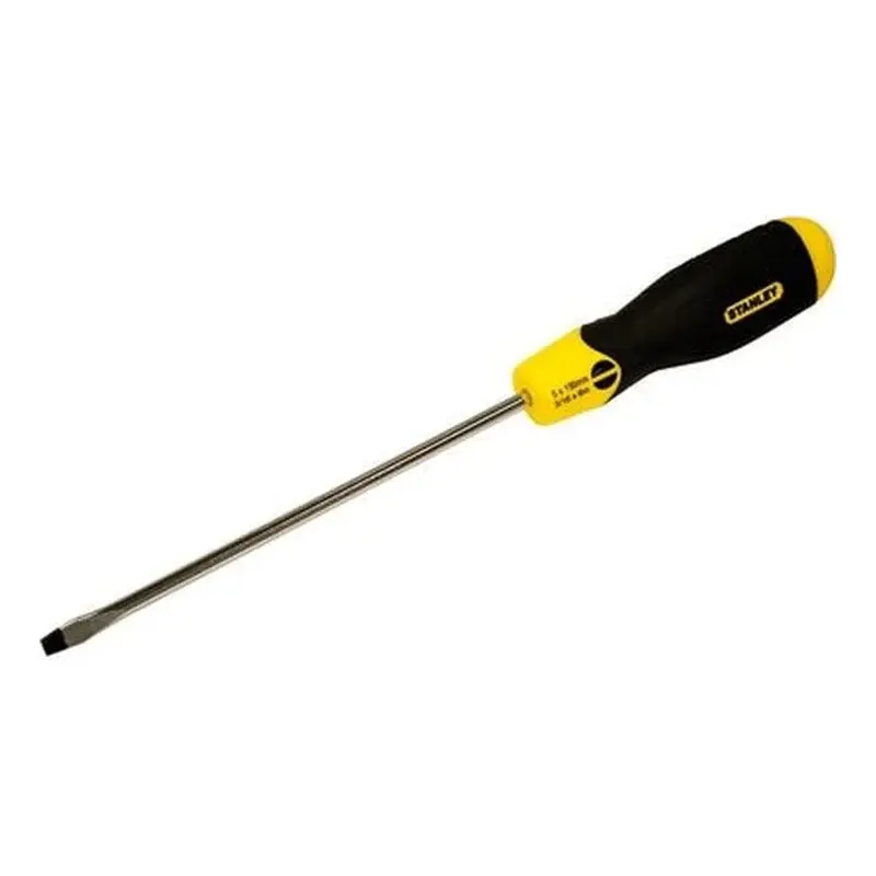 Stanley Cushion Grip Flat Screwdriver 6.5mm x 125 1/4" x 5